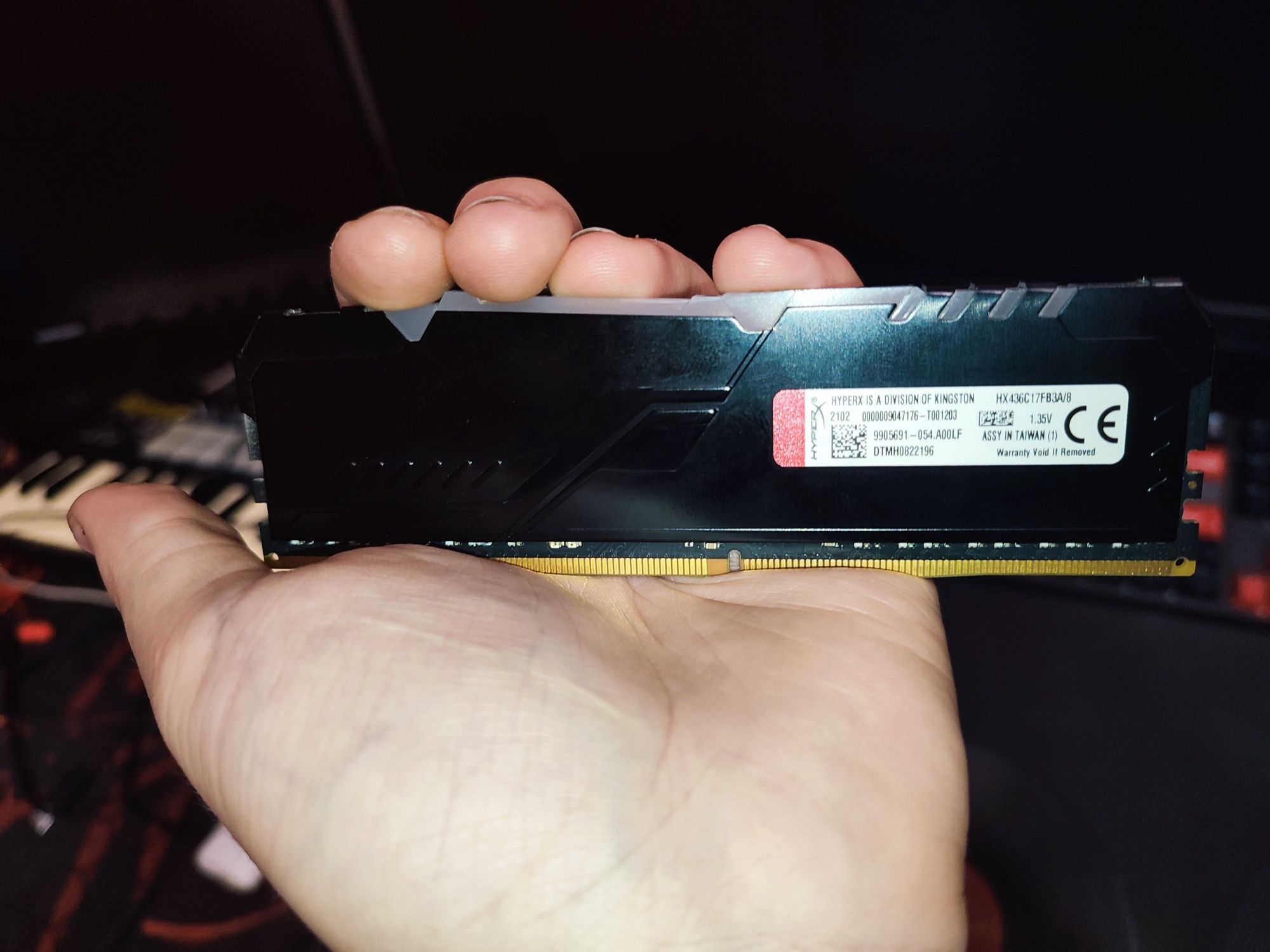 Оперативная Память ОЗУ Kingston HyperX Fury Ddr4 8Gb 3600