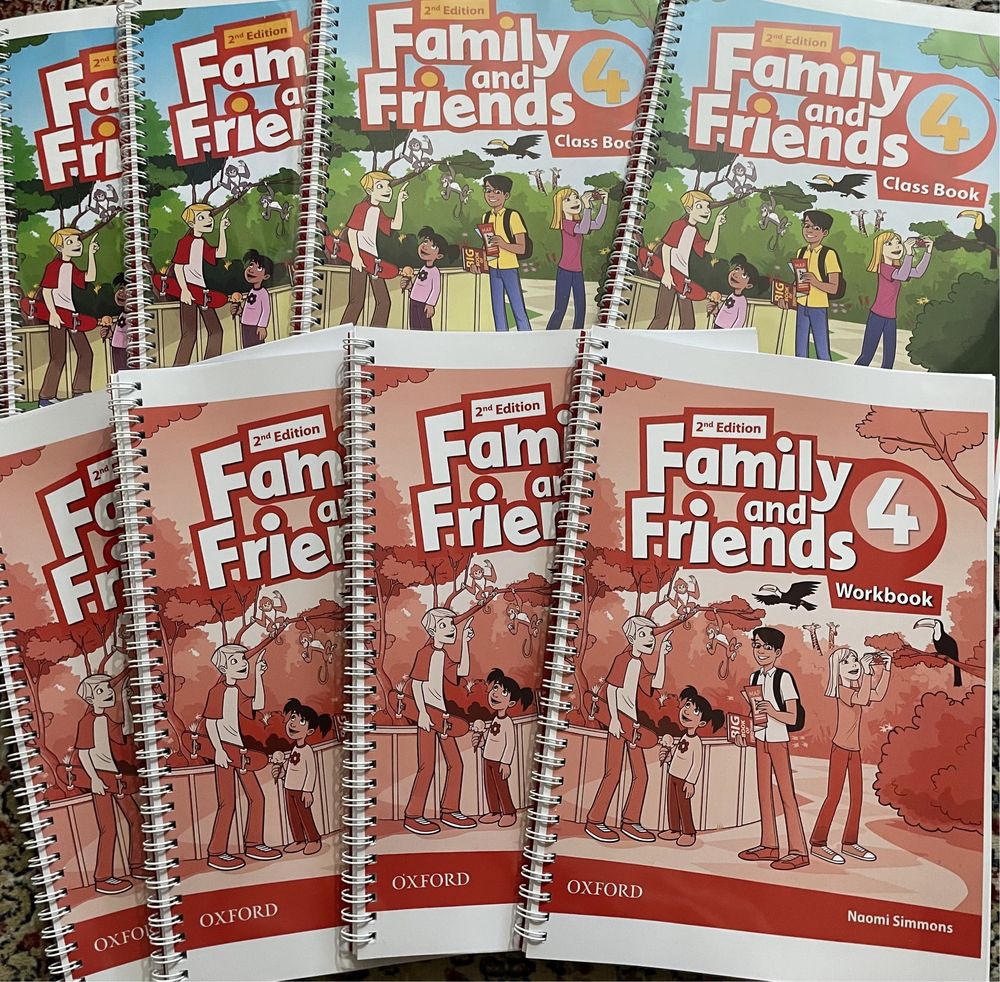 Family and friends 4 class book все уровни