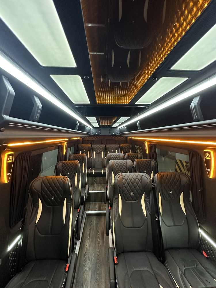 Аренда микроавтобуса Mercedes Sprinter, Мерседес Спринтер, Vip, Вип