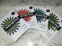 Английские книги, Way ahead, New English file, Solutions, Headway, Fly