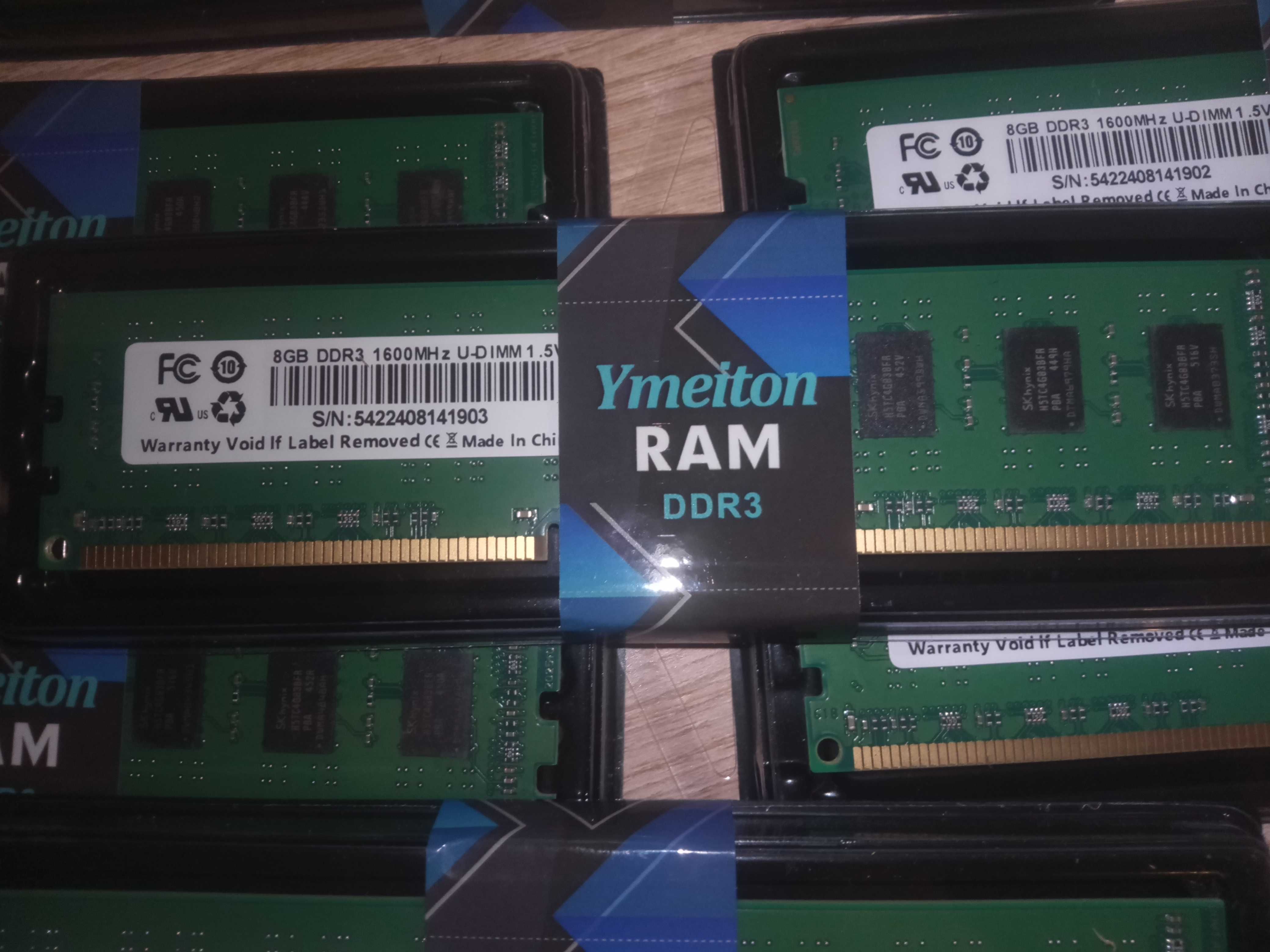 Оперативная память Ymeiton 8 ГБ DDR3 1600 МГц