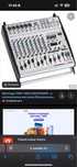 Активный пульт behringer