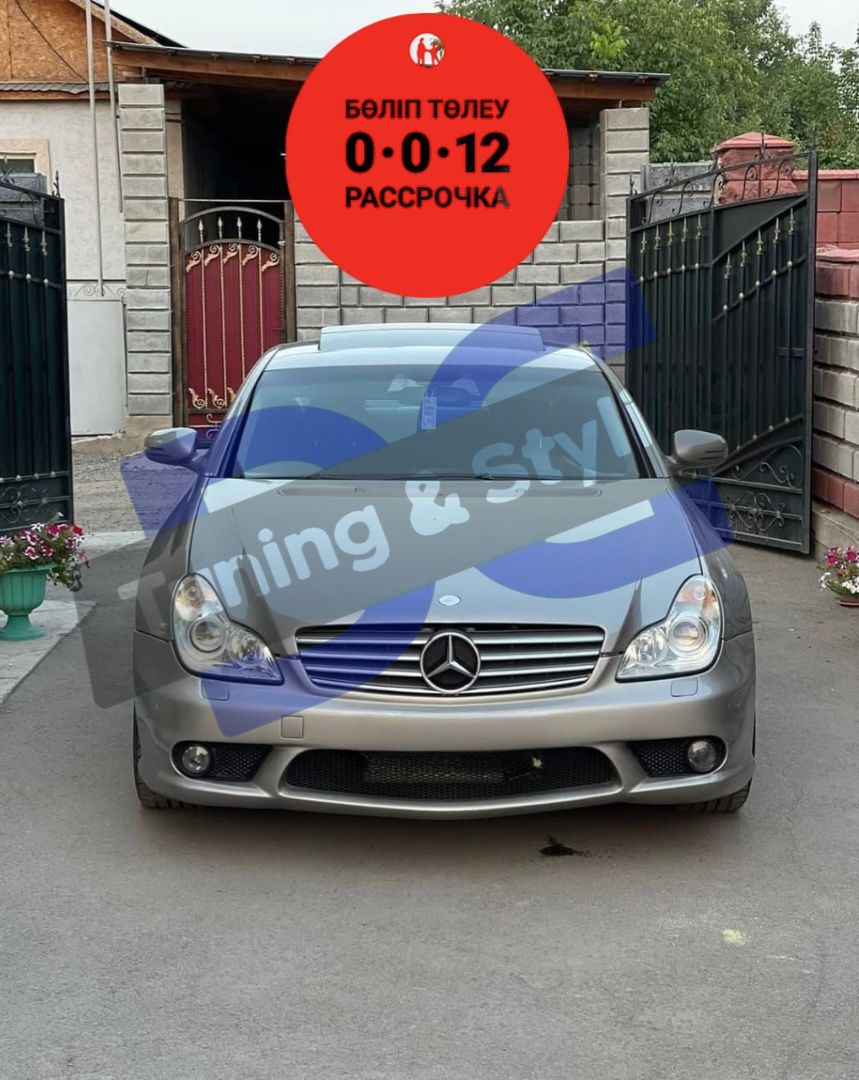 Бампер Пороги Губа Диффузор Спойлер Мерседес w219