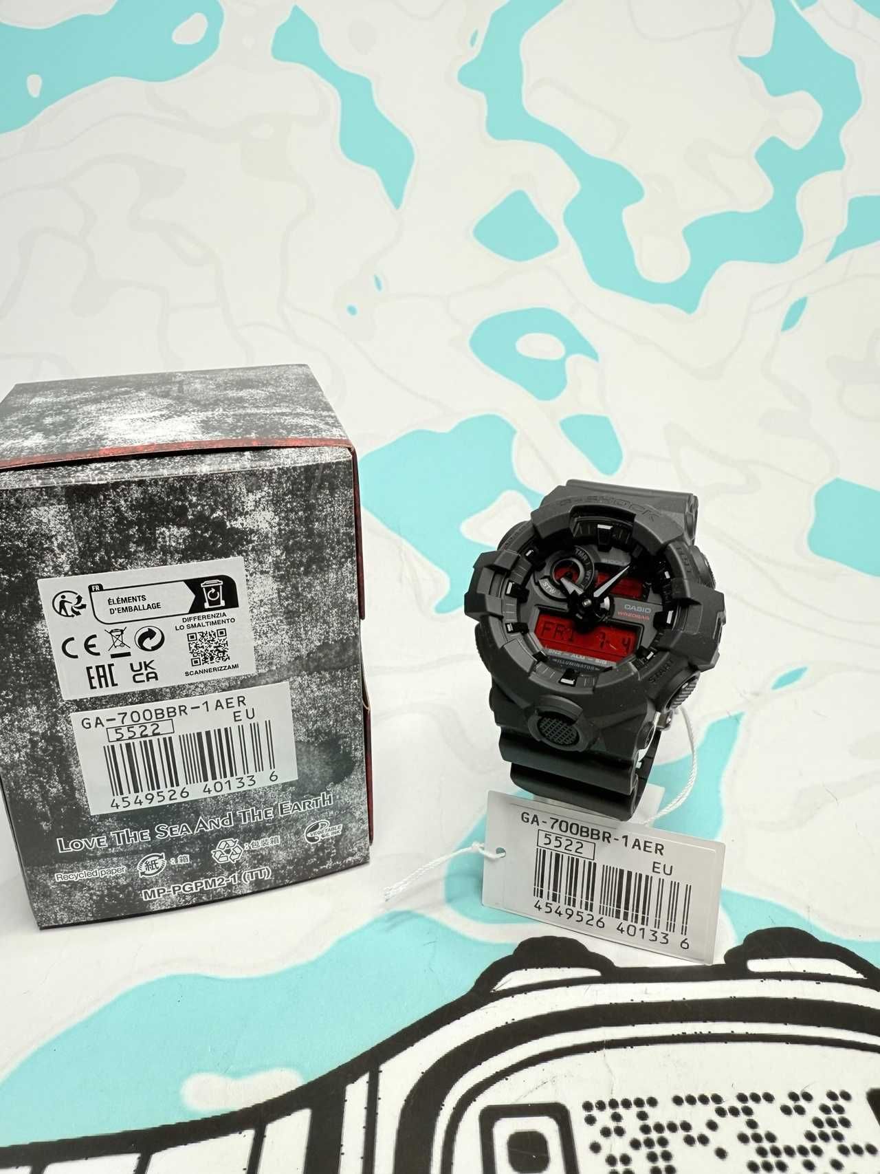 Наручные часы Casio G-Shock GA-700BBR-1A  оригинал
