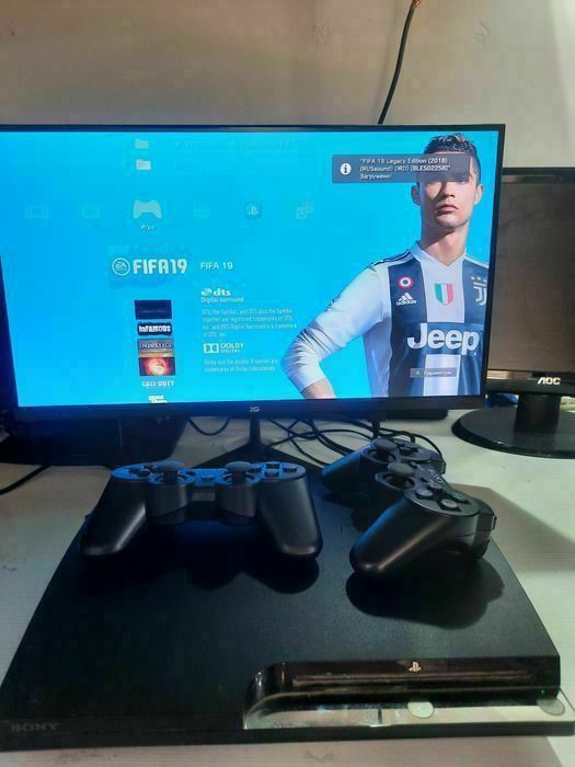 Playstation 3, 25 игры, 2 джойстик, Прошитый
