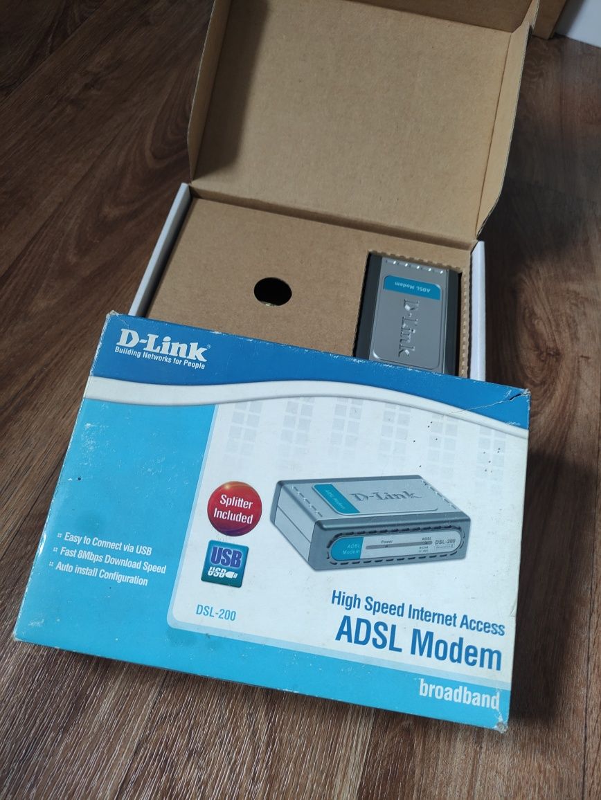 Продам ADSL модем D-LINK DSL-200