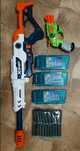 Бластер X-shot Excel Max Attack и  пистолет Nerf
Показать описание