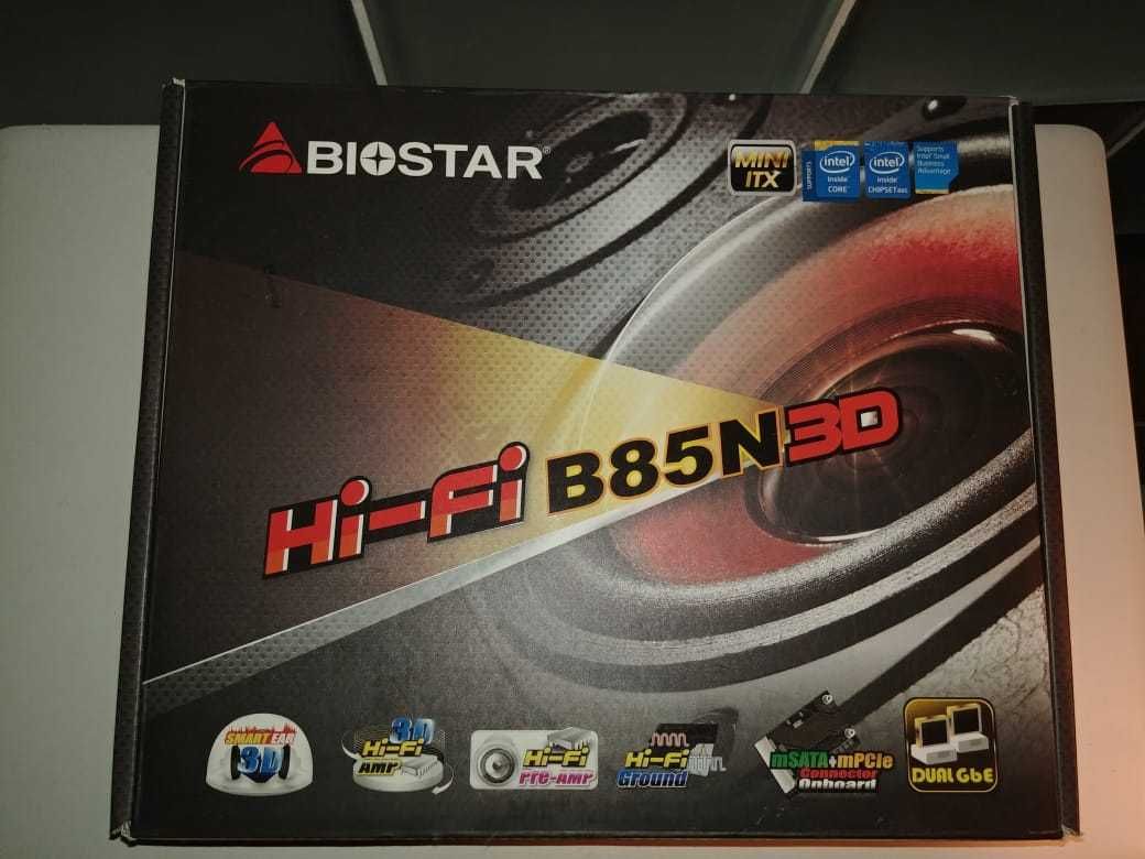 Продам материнскую плату BIOSTAR Hi-Fi B85N 3D