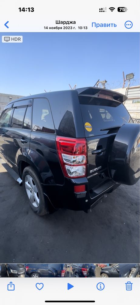 Suzuki Grand Vitara TDA4 V-2.4 J24A 2010гв из Японии по запчастям