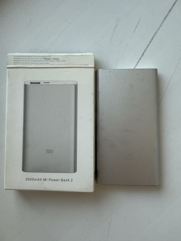 Повербанк Mi Power Bank 2 — 5000 mAh | Оригинал | С коробкой