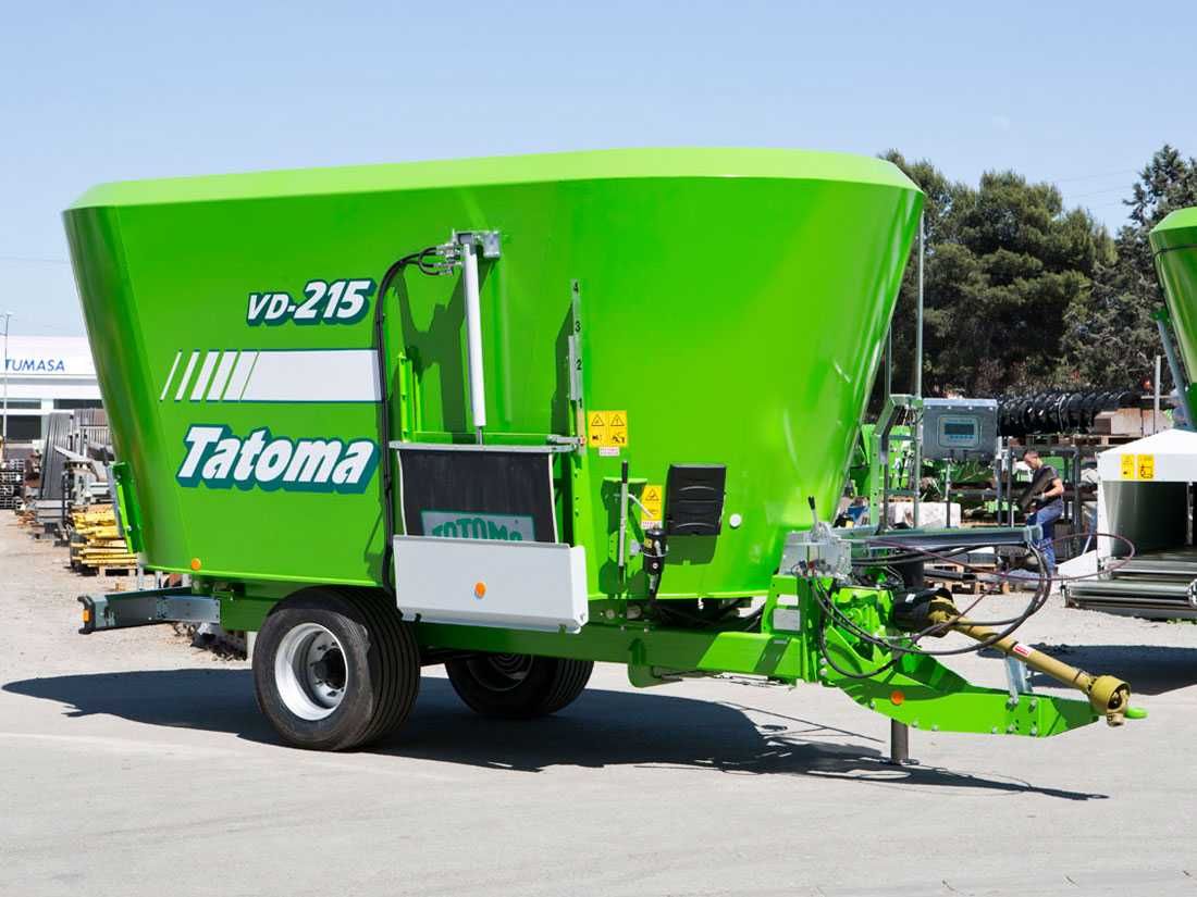 Измельчитель кормораздатчик сена 17м³ - Tatoma VD-175 (пр-во Испания)