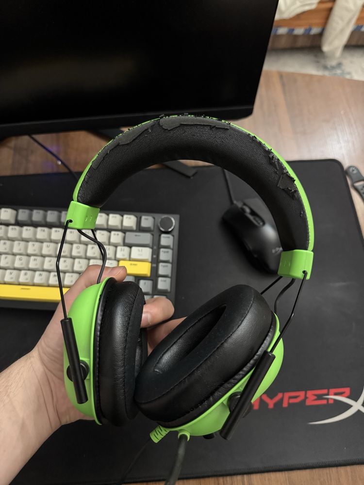 Игровые наушники Razer Blackshark V2 X, Green