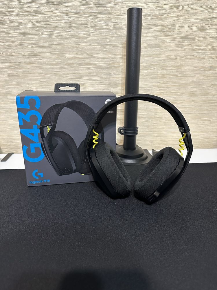 Игровые наушники Logitech g435 и truthear x crinacle zero red