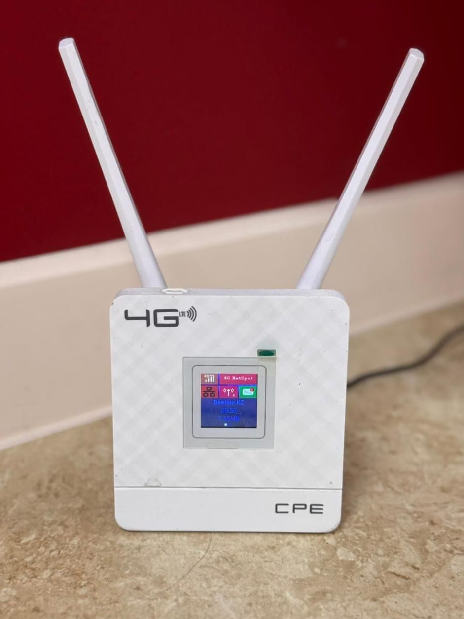 билайн актив теле2 алтел 4G+ роутер модем Wi-Fi с 1 выходом LAN RG45