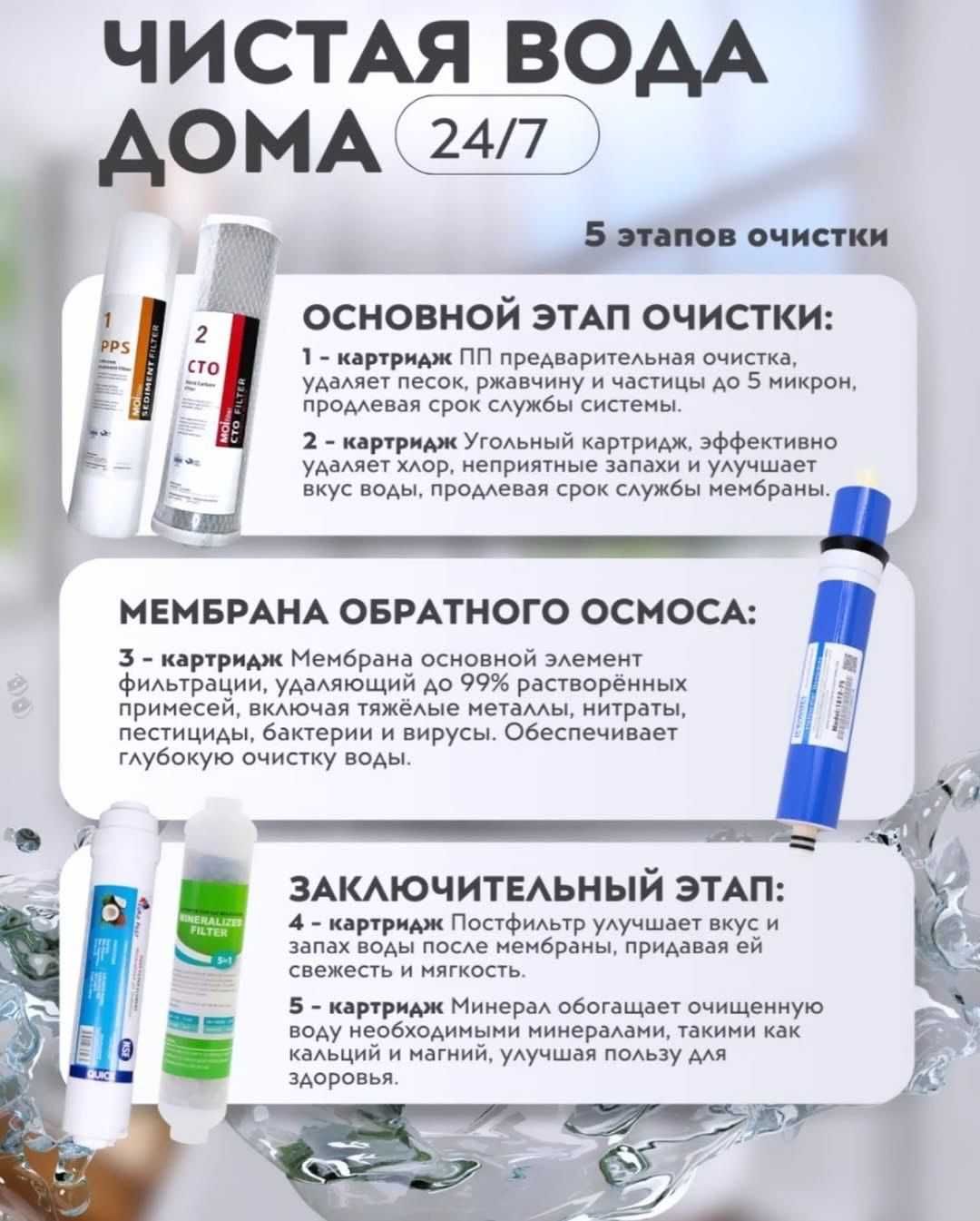 фильтр для воды по низкой цене