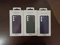 3 новых чехла на Samsung S23 - черный/зеленый/синий