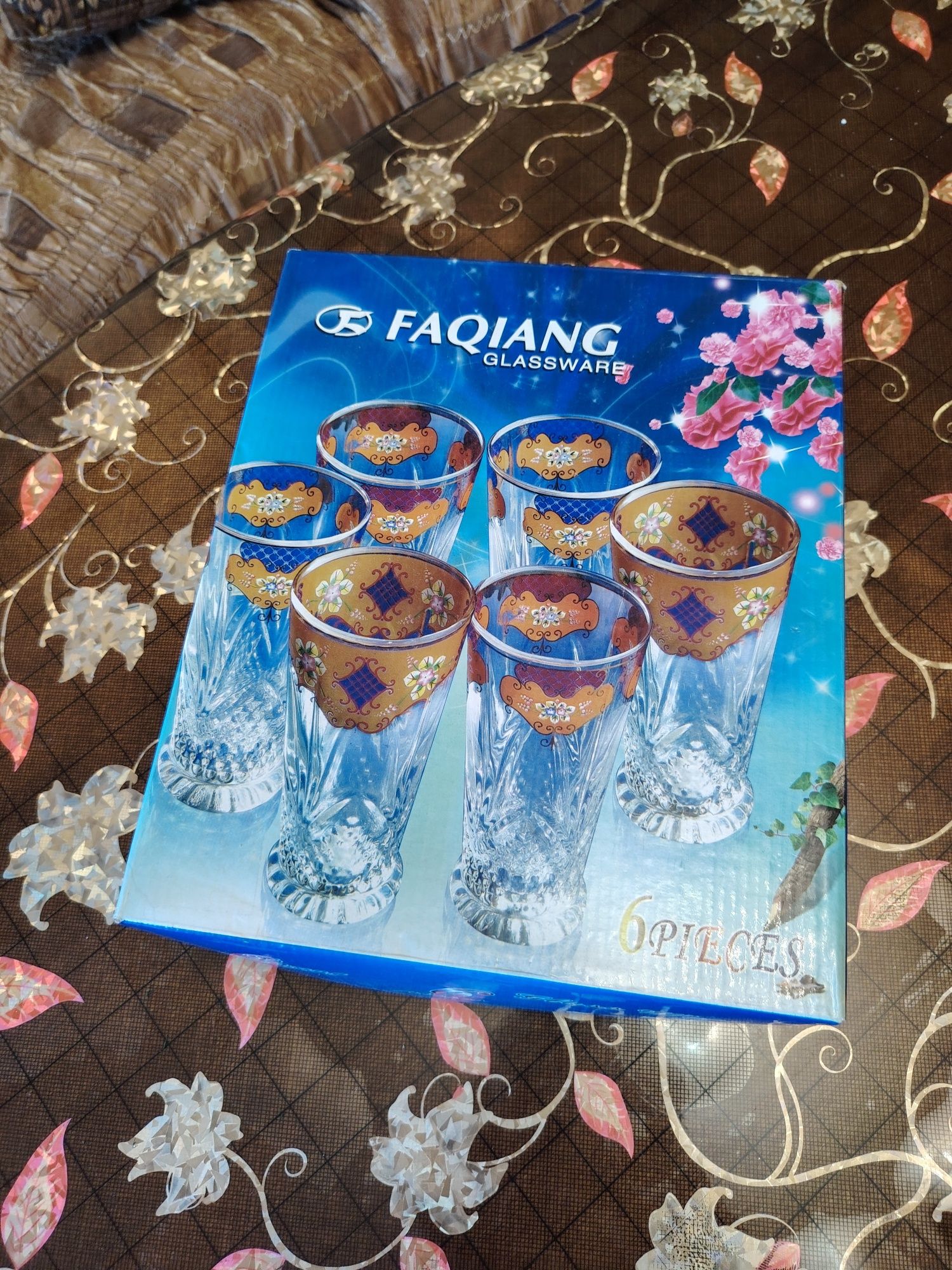 Продам фужеры хрусталь