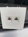 Розетка сетевая RJ-45,  2 разъём