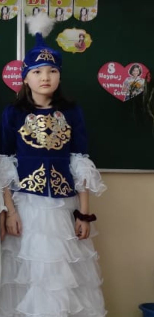 Казахская национальная платье