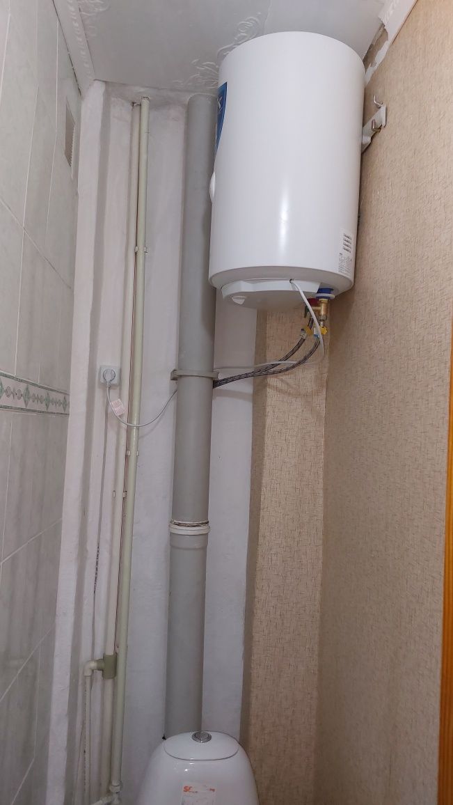 Установка  водонагреватель