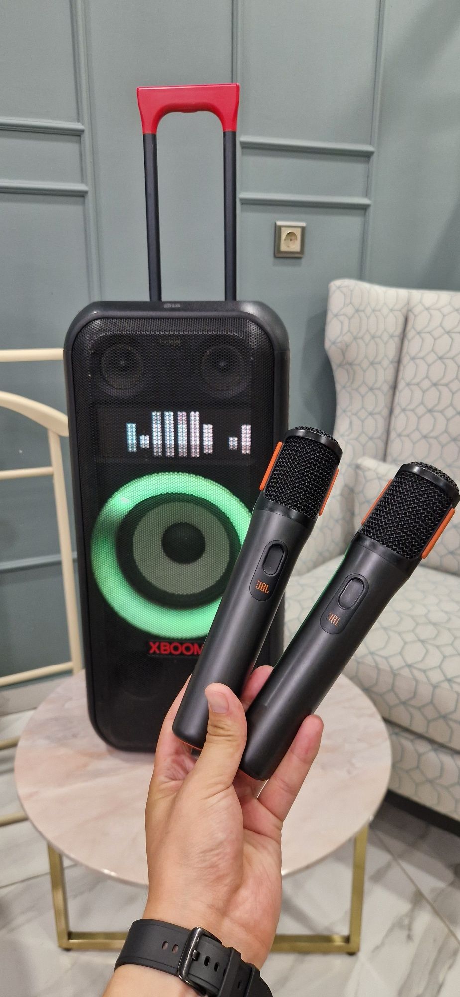 Аренда Караоке, Колонки, Микрофон JBL