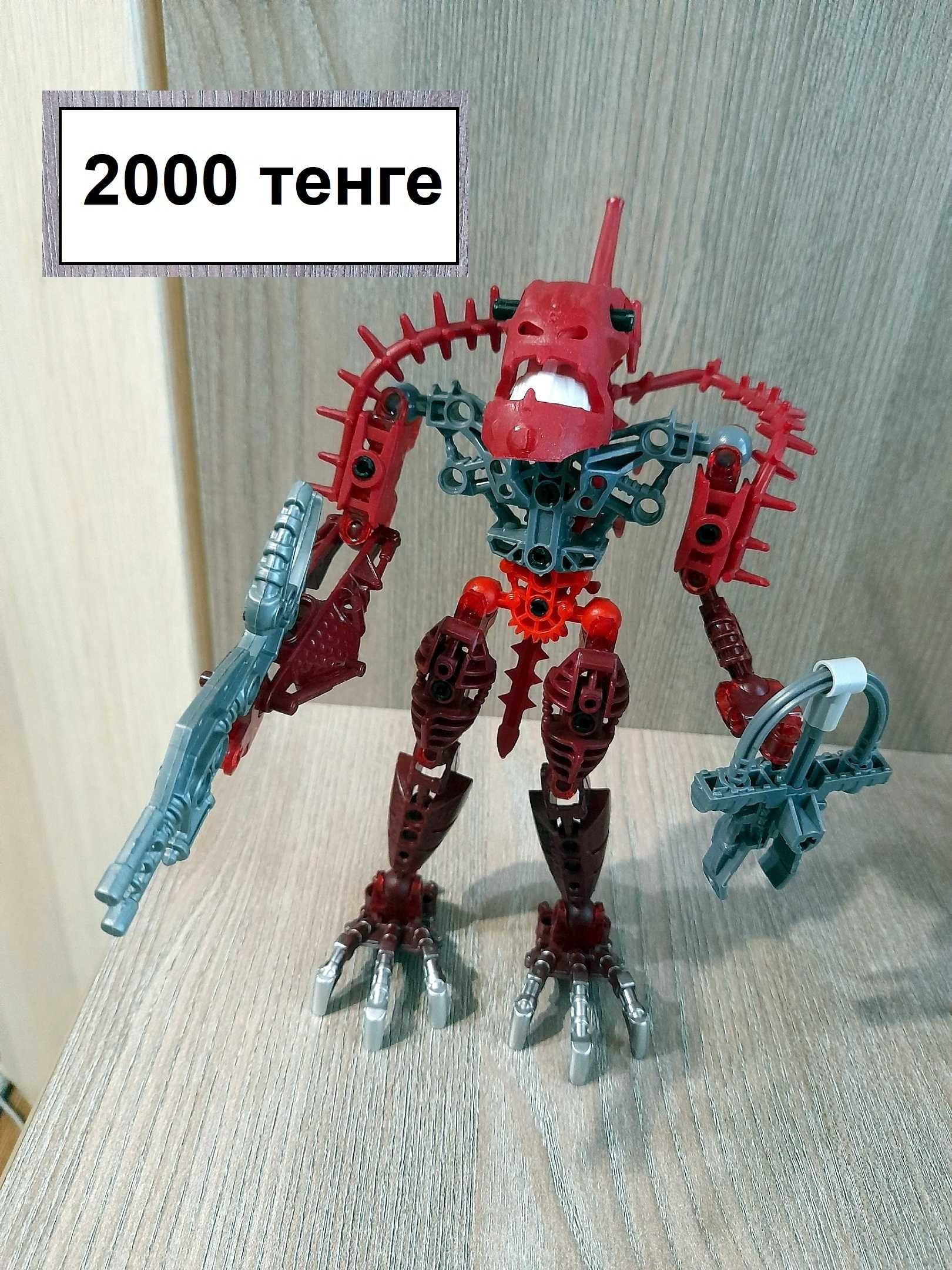 конструктор робот трансформер аналог лего lego бионикл фабрика героев