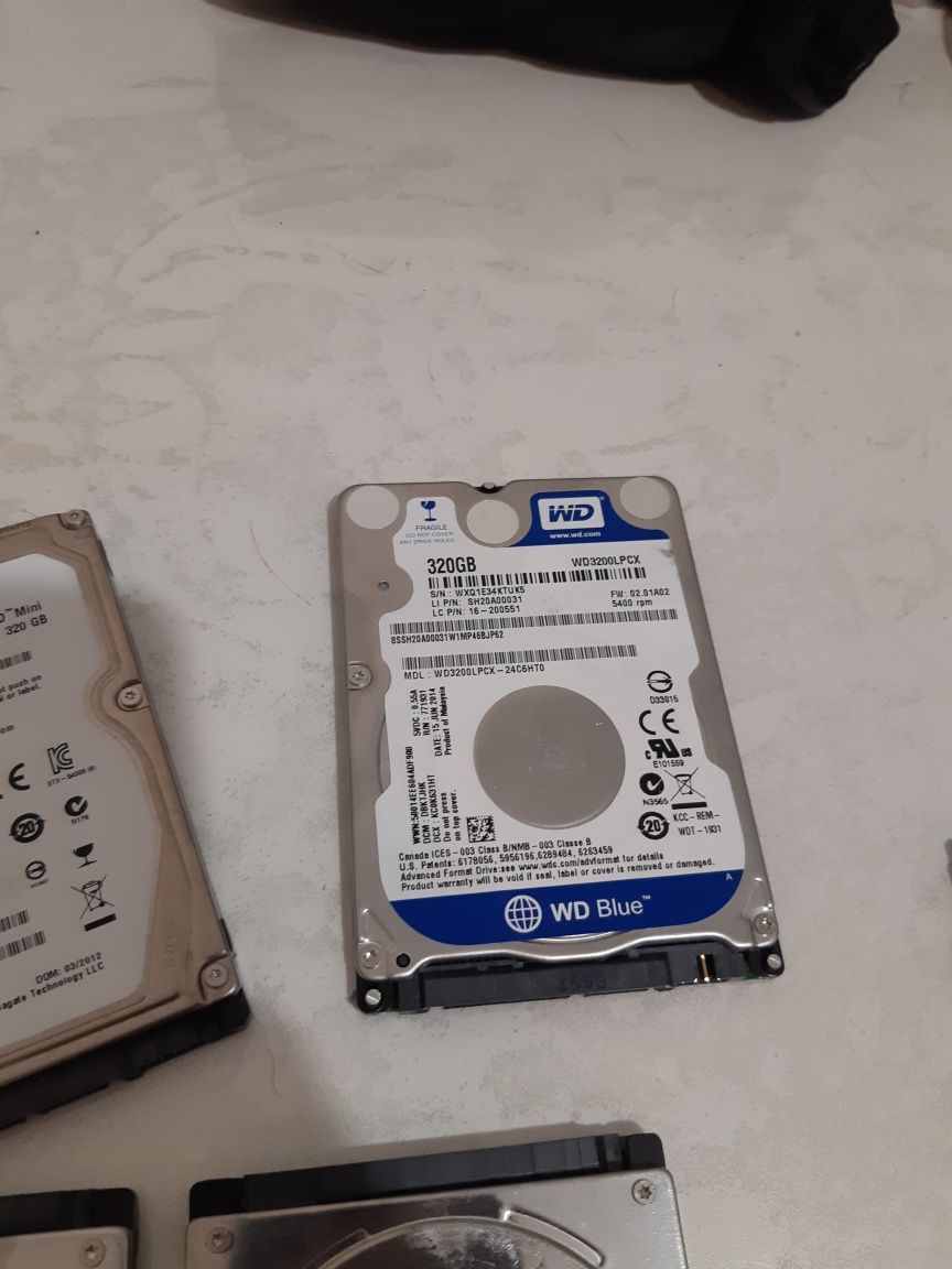 HDD 320 Gb В идеале 100%