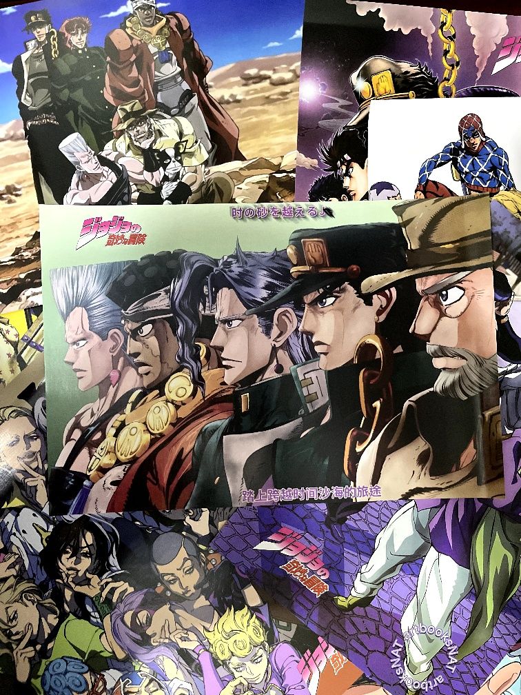 Постеры JoJo Bizzare Adventure/Невероятные приключения Джоджо