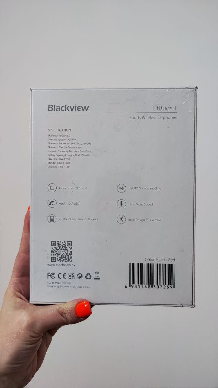 Наушники. Blackview Fitbuds 1 новые