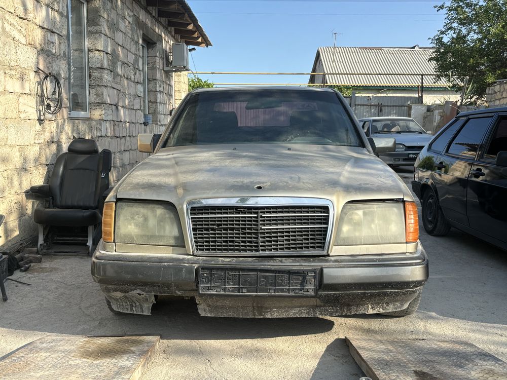Mersedes W124 na 2JZ матор обиом 3 от лексус