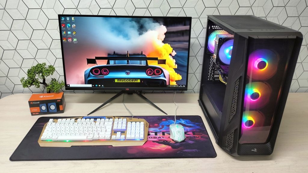 Core i5-9400F, GTX 1660 Super, 16 GB RAM, SSD + HDD Компьютер