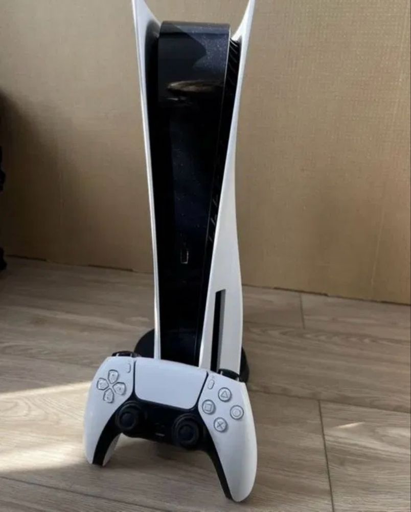 Игровая приставка Sony Playstation 5+геймпад+зарядная станция+все игры