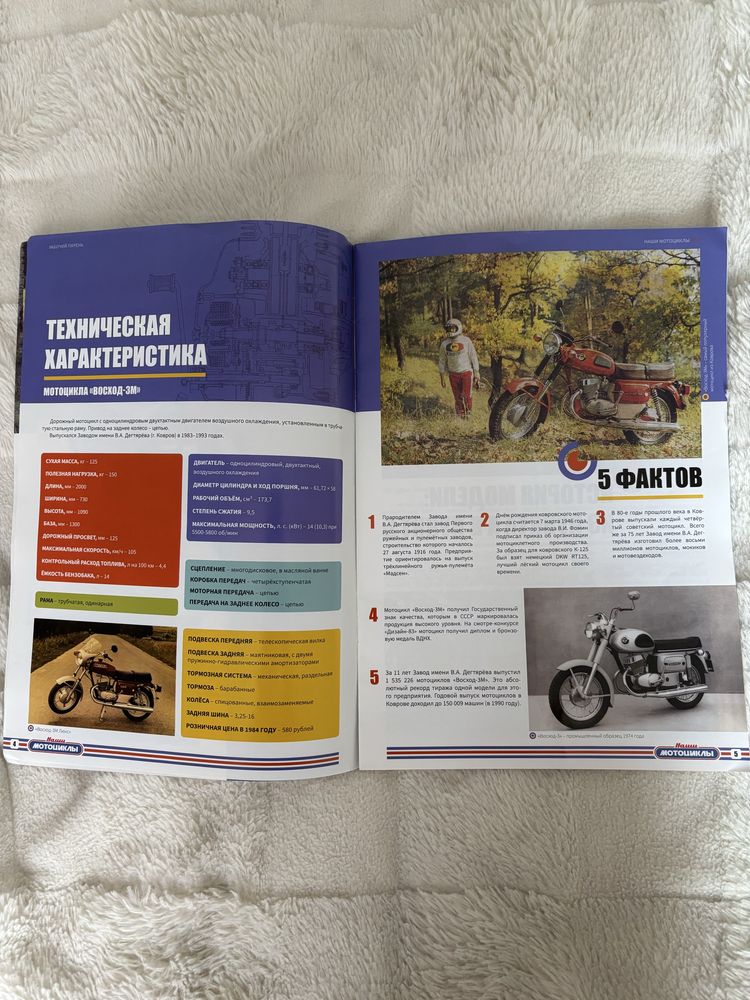 Миниатюрные модели  мотоциклов “Modimo”
