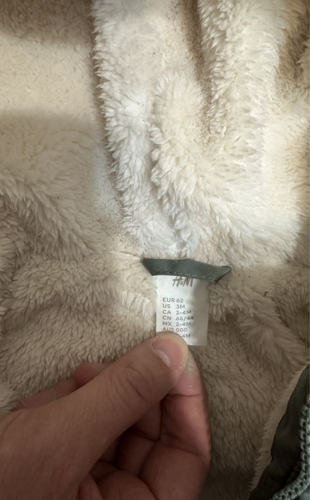 Детский H&M зимний комбинезон и кокон