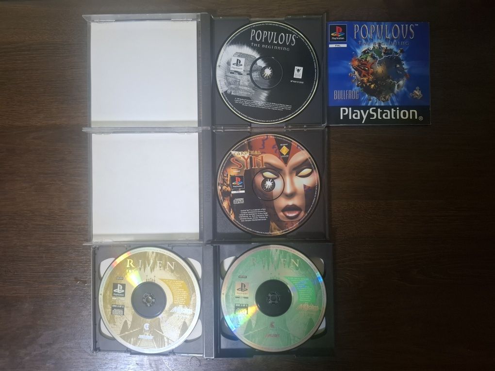 Лицензионные диски PS1