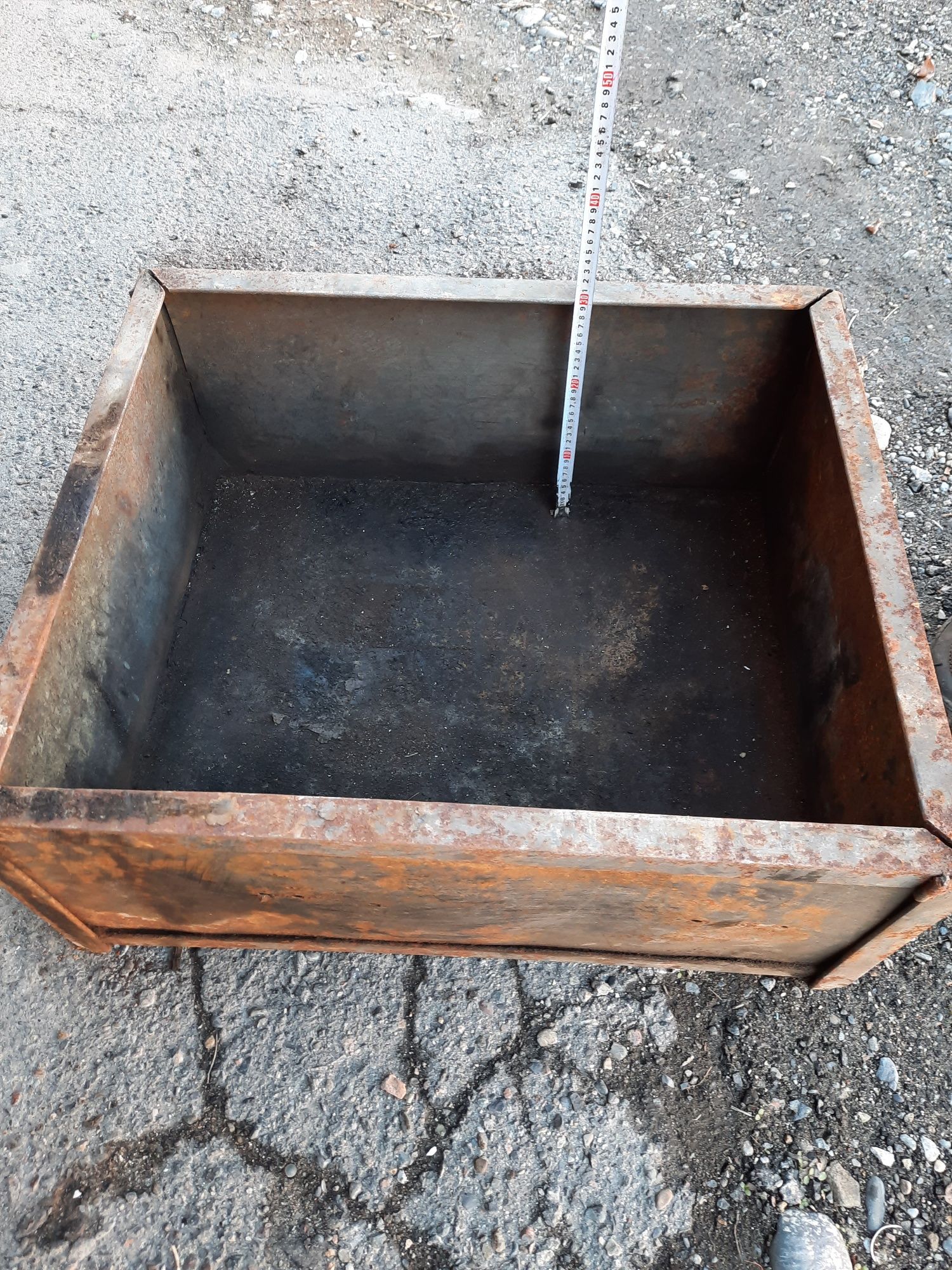Ящик металлический 70х60х30 см