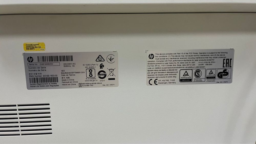 МФУ HP Color LaserJet Managed MFP E77422