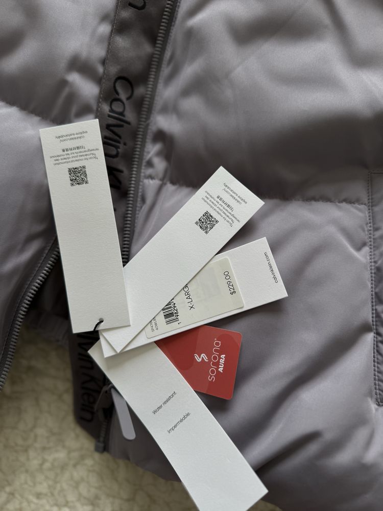 Зимняя курька от Calvin Klein