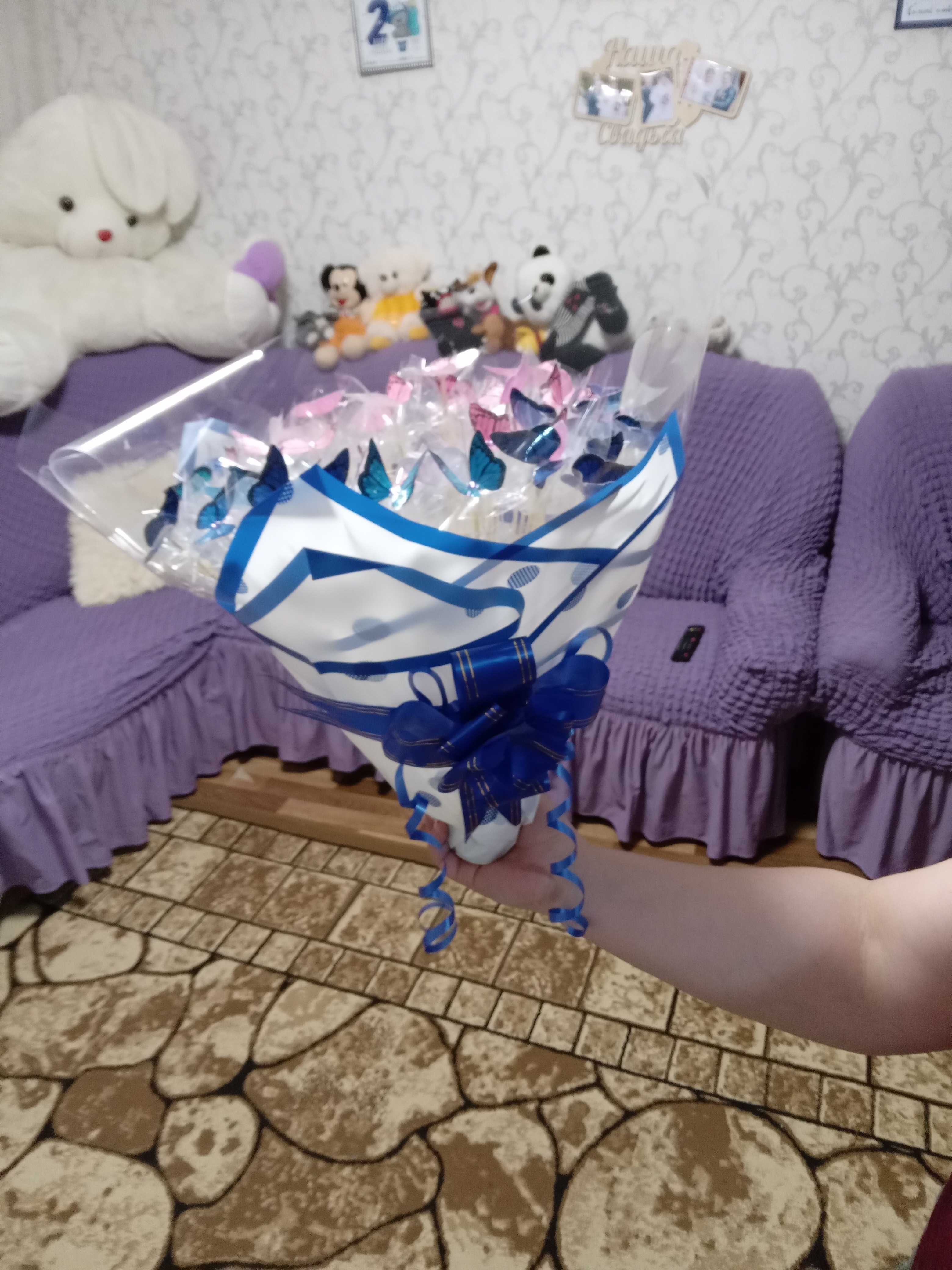 Букет из бабочек