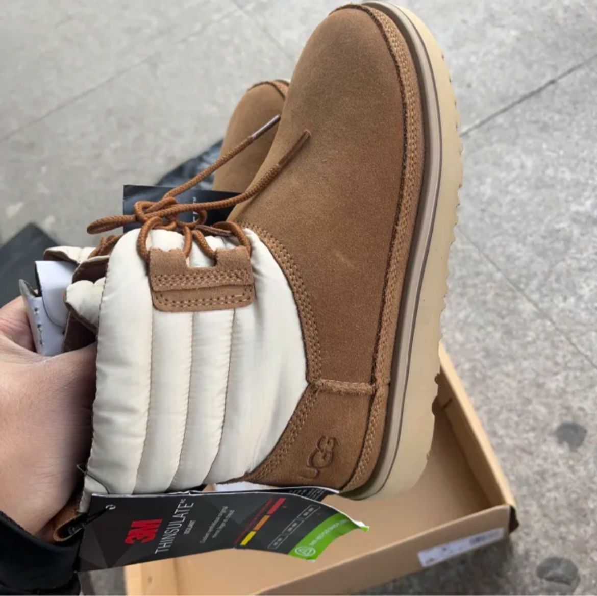 UGG Classic Mini Lace-Up Weather – оригинальные зимние ботинки