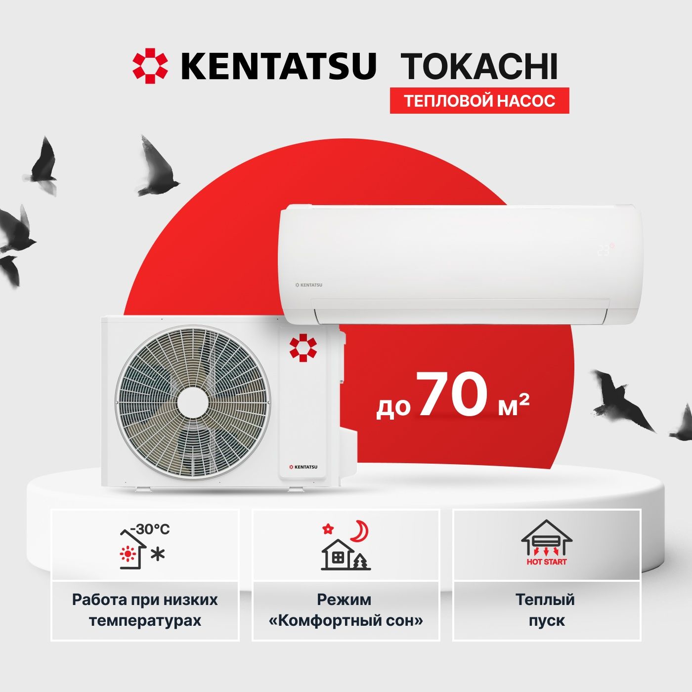 Кондиционеры продажа и установка, рассрочка, без НДС