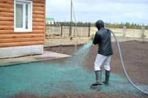 Гидропосевной газон