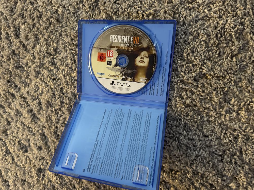 Игра на ps5/4 Resident Ivil biohazard