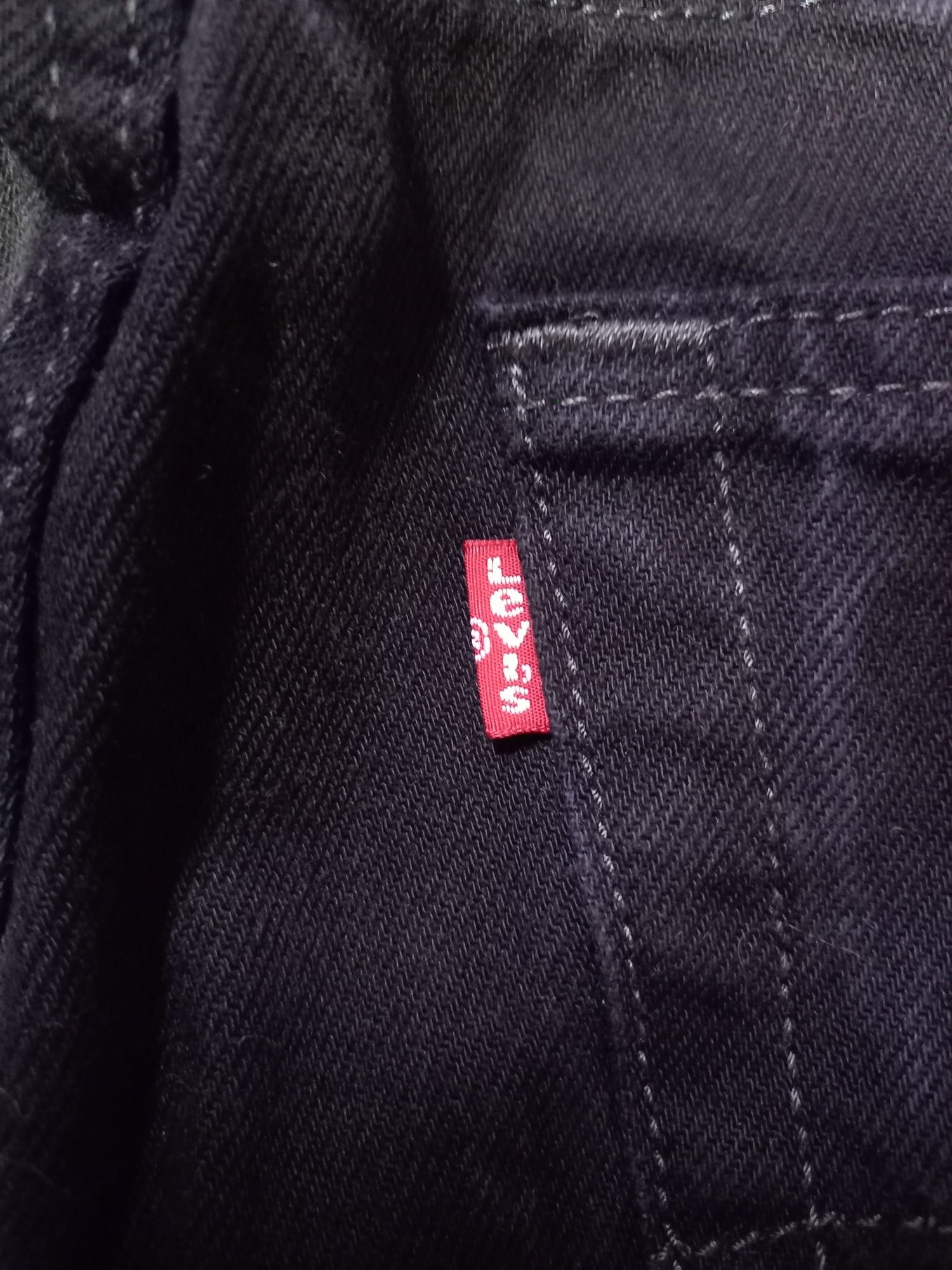 Мужские черные джинсы Levi Strauss. США