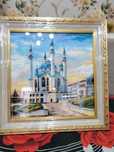 Картина, вышивка крестом, ручная работа