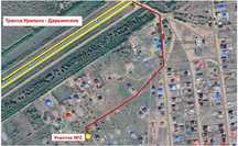 Участок 8 соток, на 7-м километре Трекино, ЗКО