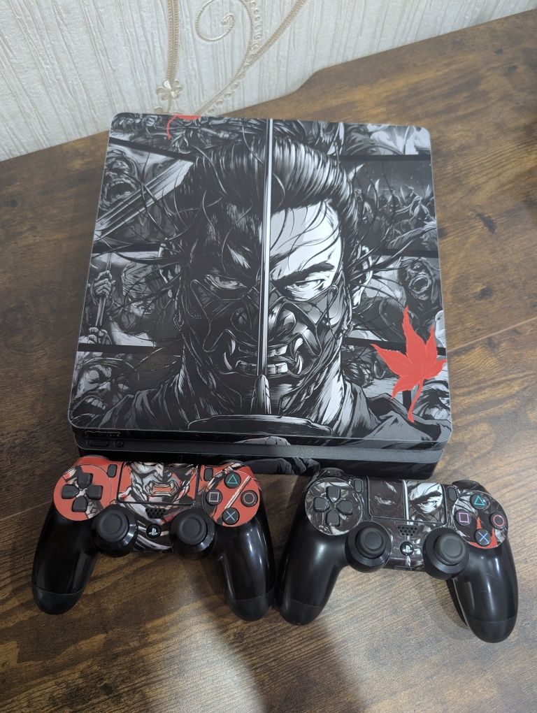 PS4 Slim (ПС4)+Топ Игры+2 Джойст.