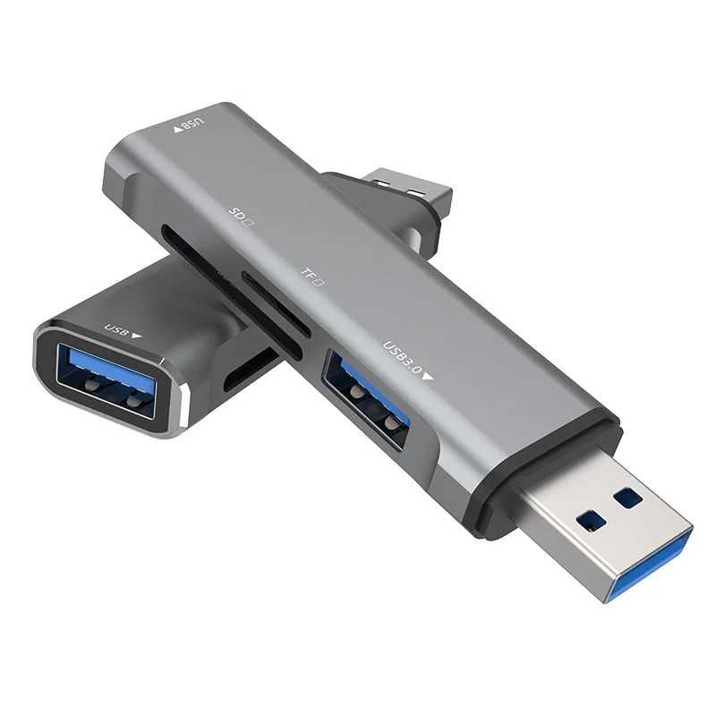 Cardreader кардридер переходник usb hub для sd карт памяти