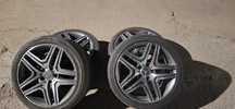 Диски с шинами. Мерседес AMG  R18