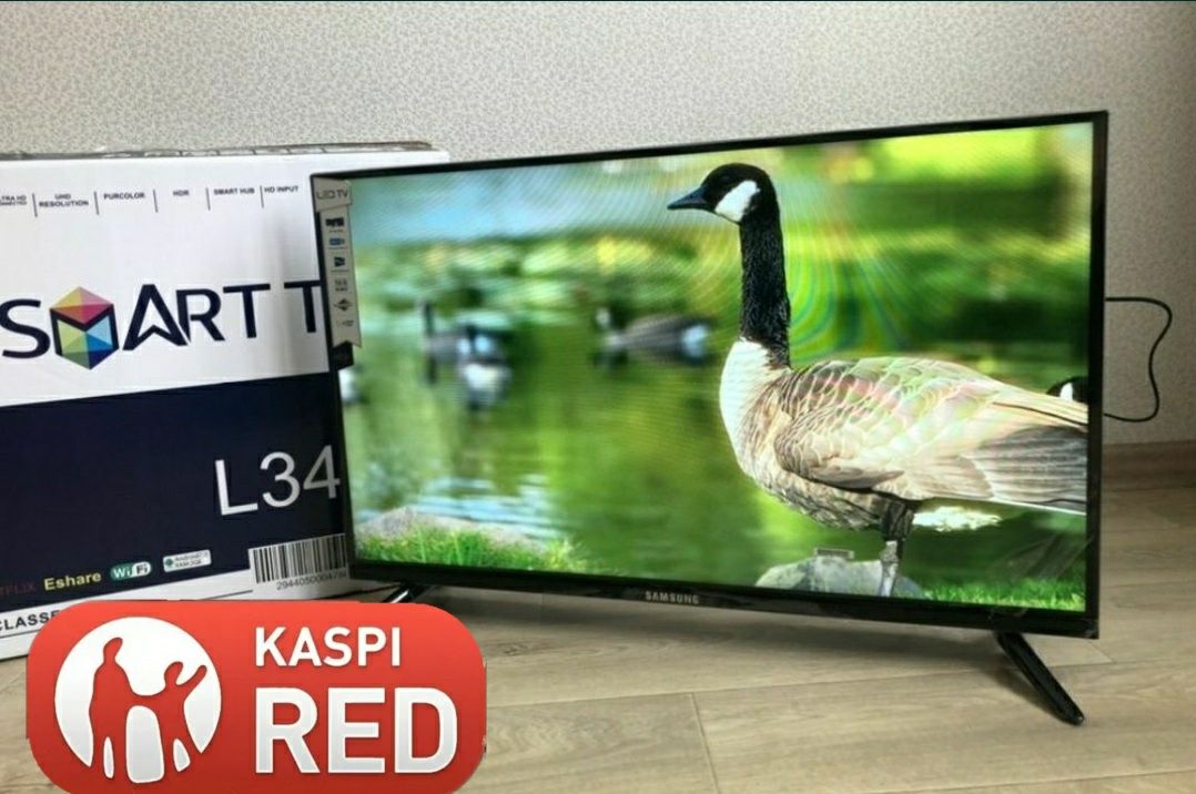 82см Смарт Новый Самсунг телевизор   модель q34rrr успей купить